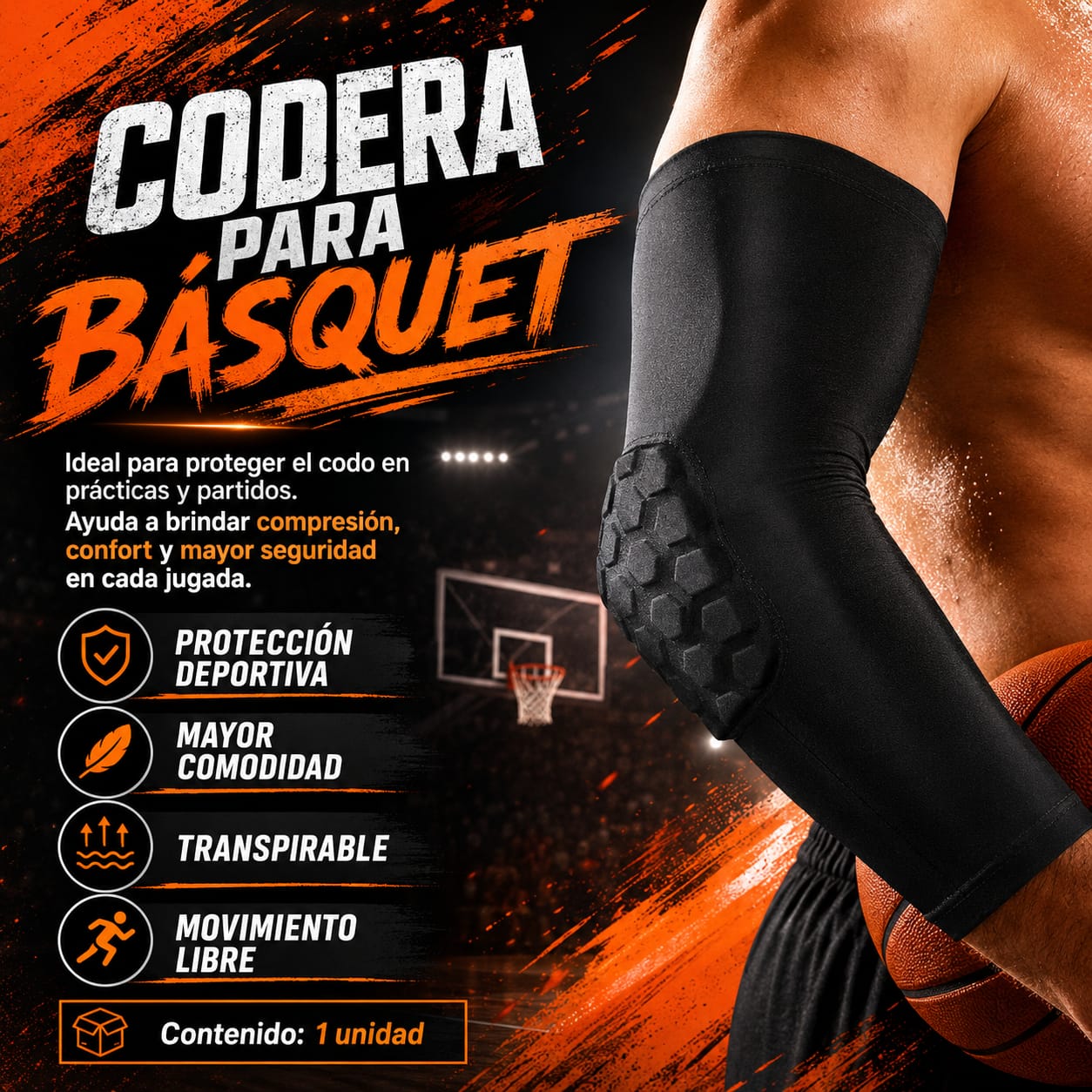 CODERA PARA BASQUET
